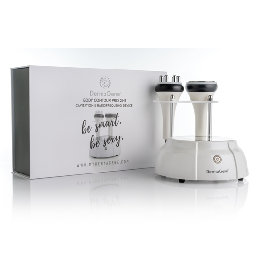 BodyContour PRO 2in1 – Gerät zur Fettreduktion und Körperstraffung zu Hause mit Kavitation und Radiofrequenz 1200