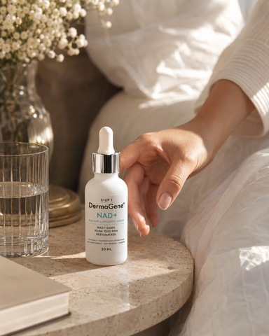 DermaGene® NAD⁺ Radiant Longevity szérum – 0,08% NAD⁺ + 1000 ppm PDRN öregedésgátló feszesítő szérum