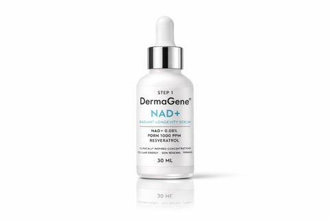 DermaGene® NAD⁺ Radiant Longevity Serum 0.08% NAD⁺ + 1000 ppm PDRN Anti-Aging Firming Serum