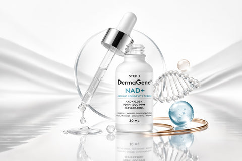 DermaGene® NAD⁺ Radiant Longevity Serum 0.08% NAD⁺ + 1000 ppm PDRN Anti-Aging Firming Serum