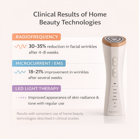 DermaGene® RadiantLift 7in1 with RF, EMS and 7 Technologies- The Face Architecture Device