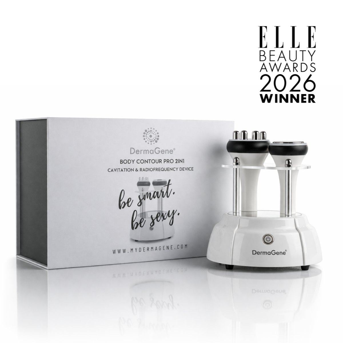 BodyContour PRO 2in1 – Home Fat Reduction & Body Firming Device with Cavitation & Radiofrequency