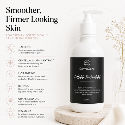 DermaGene Firming Body Oil for Cellulite-Prone Skin