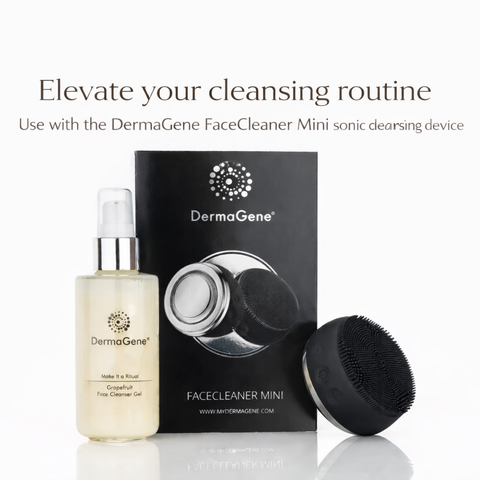 DermaGene Make It  a Ritual Grapefruit Foaming Face Cleanser Gel – Gentle Lactic Acid Facial Cleanser