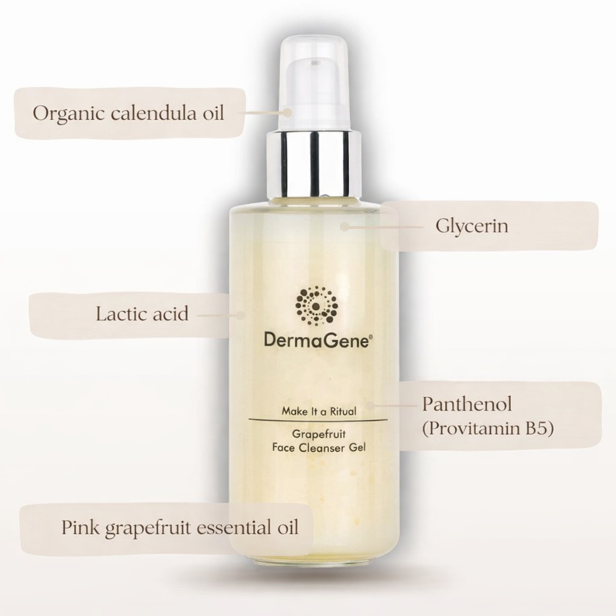 DermaGene Make It a Ritual Grapefruit Foaming Face Cleanser Gel ...