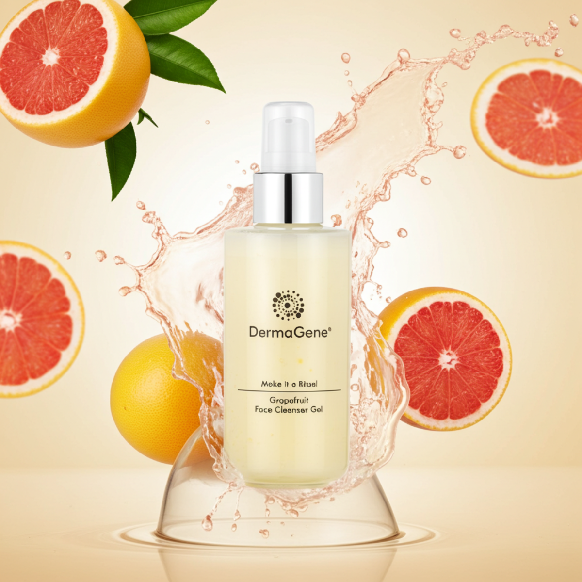 DermaGene Make It a Ritual Grapefruit Foaming Face Cleanser Gel ...