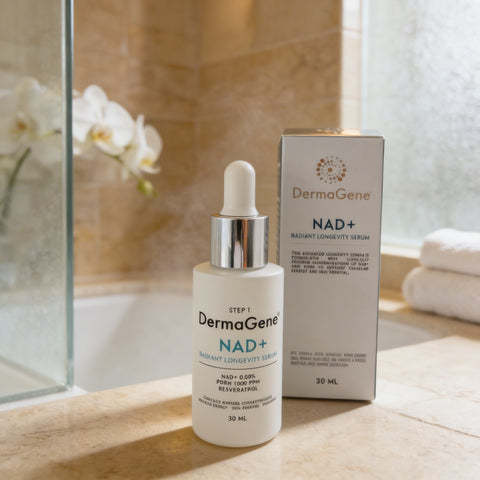 DermaGene® NAD⁺ Radiant Longevity szérum – 0,08% NAD⁺ + 1000 ppm PDRN öregedésgátló feszesítő szérum