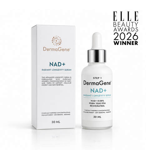 DermaGene® NAD⁺ Radiant Longevity Serum 0.08% NAD⁺ + 1000 ppm PDRN Anti-Aging Firming Serum
