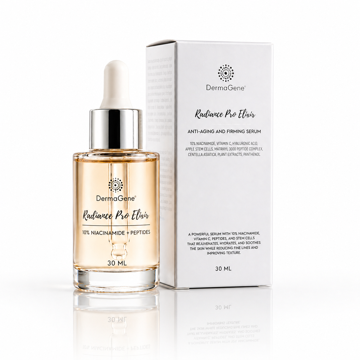 Radiance Pro Elixir – 10% Niacinamide + 5% Vitamin C Brightening Serum