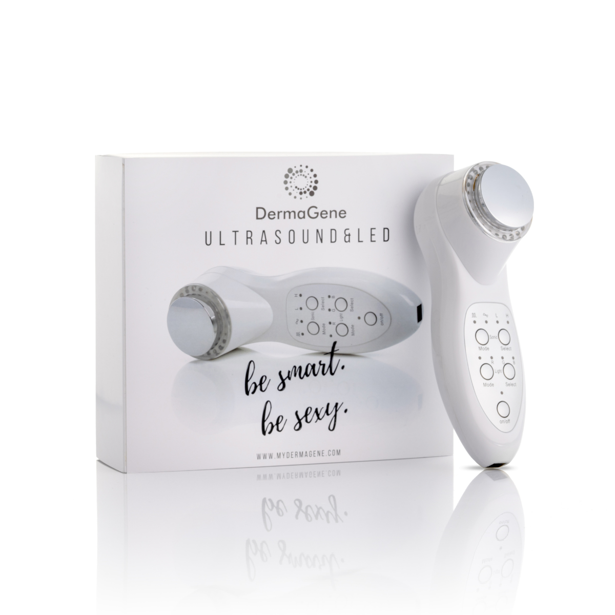 DermaGene® Ultrasonic + LED Active Delivery Device