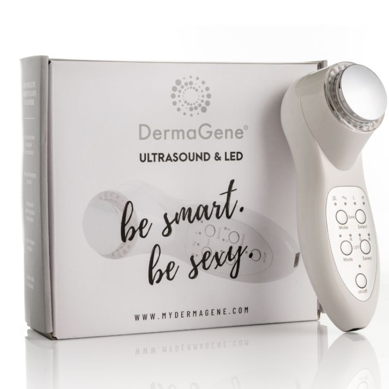 Gerät zur Verabreichung therapeutischer Wirkstoffe mit Ultraschall und LED